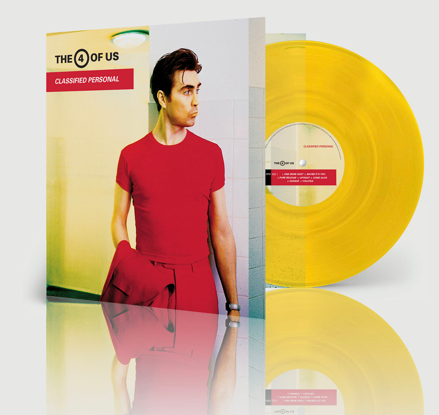 THE 4 OF US | Classified Personal ✨ Sunflower Yellow Vinyl LP ✨