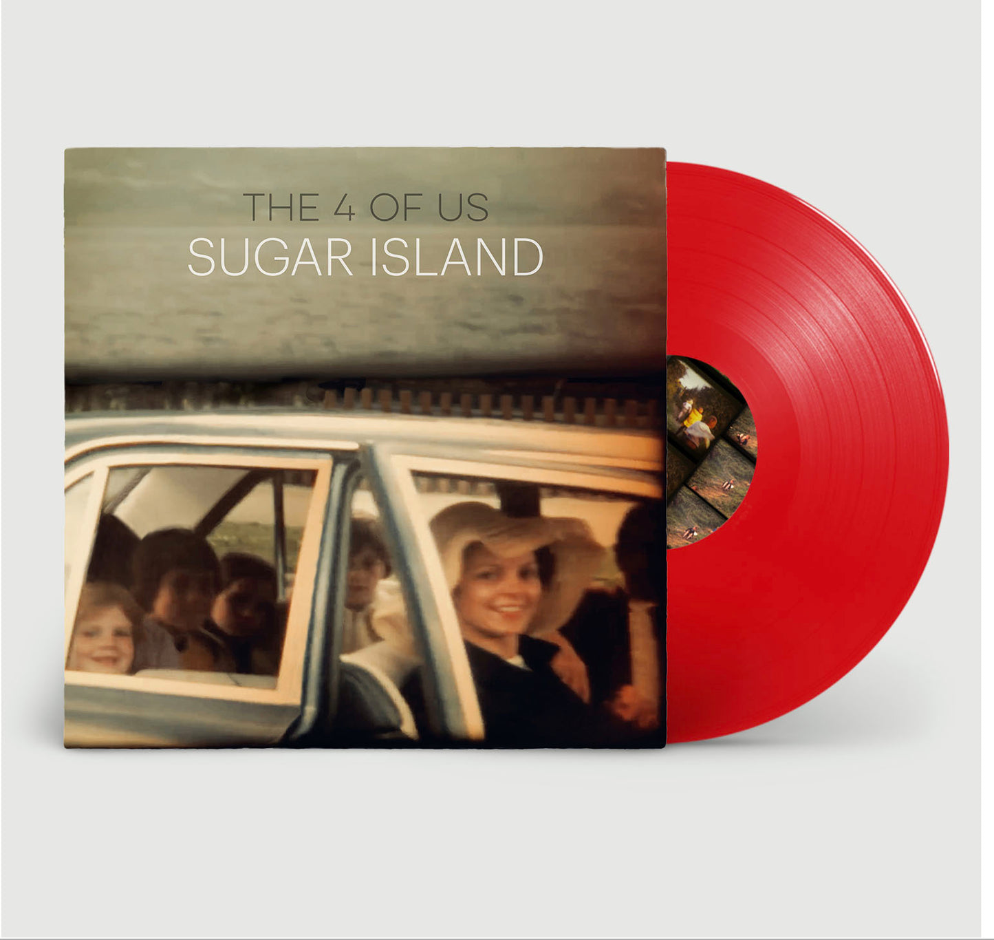 THE 4 OF US | Sugar Island - Red Vinyl LP (Limited Edition) - SOLD OUT