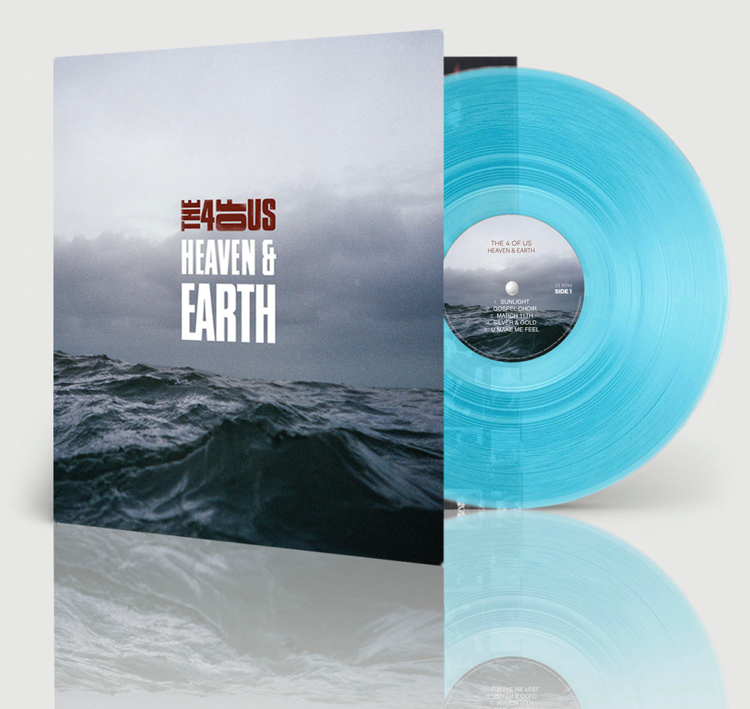 THE 4 OF US | Heaven & Earth - Blue Vinyl LP ✨