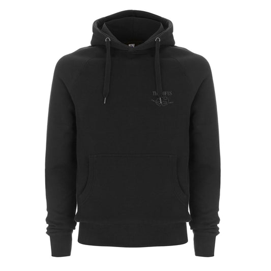 Black Hoodie (Small Grey Logo)