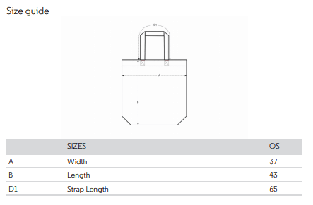 Traditional Tote (White Logo)