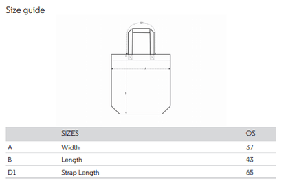 Traditional Tote (White Logo)