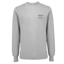 Load image into Gallery viewer, Grey Sweatshirt (Small Black Logo)
