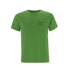Load image into Gallery viewer, Green T-shirt (Small Black Logo)
