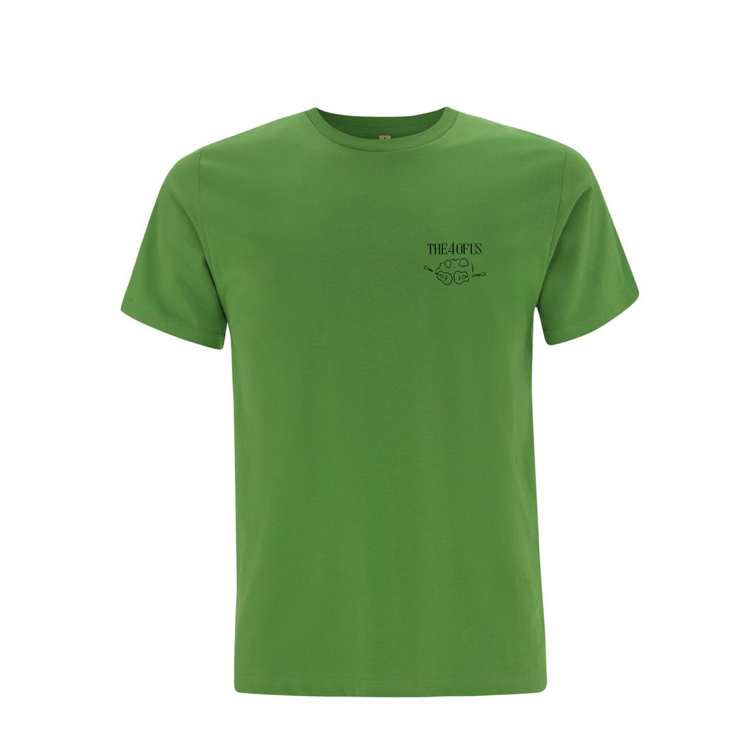 Green T-shirt (Small Black Logo)