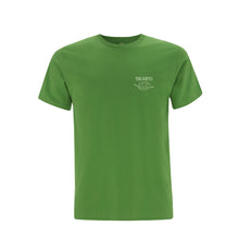 Load image into Gallery viewer, Green T-shirt (Small White Logo)

